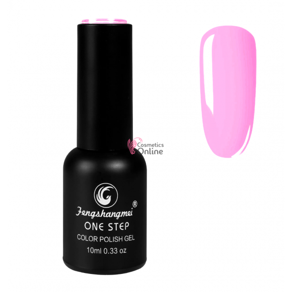 Oja semipermanenta FSM, ONE STEP Color UV/LED 10ml Cod 308 Blush